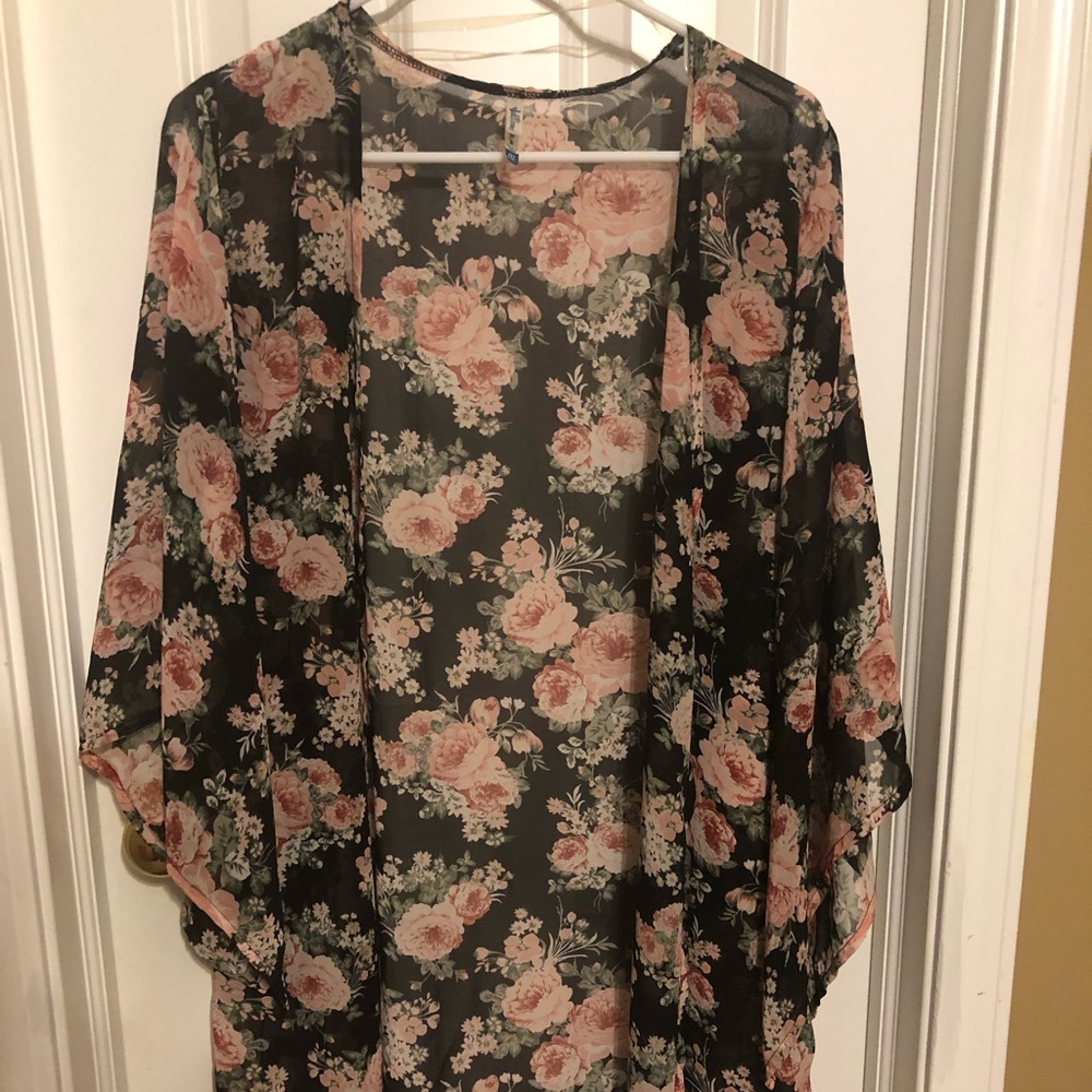 Floral kimono